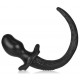 Plug Queue Puppy Tail Bulldog 11.5 x 6cm Noir 