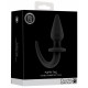 Plug Queue de chien Puppy Plug 9 x 4cm Noir 