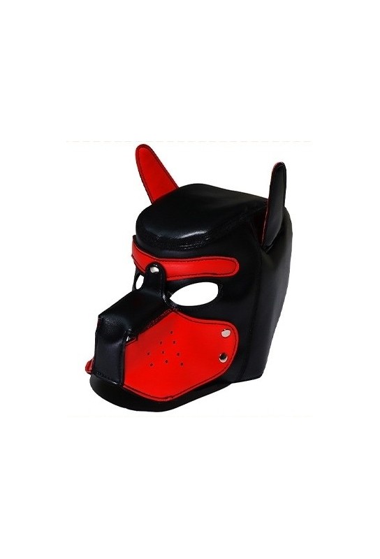 Cagoule Puppy Simili Rouge 