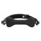 Bâillon Os Silicone Noir 
