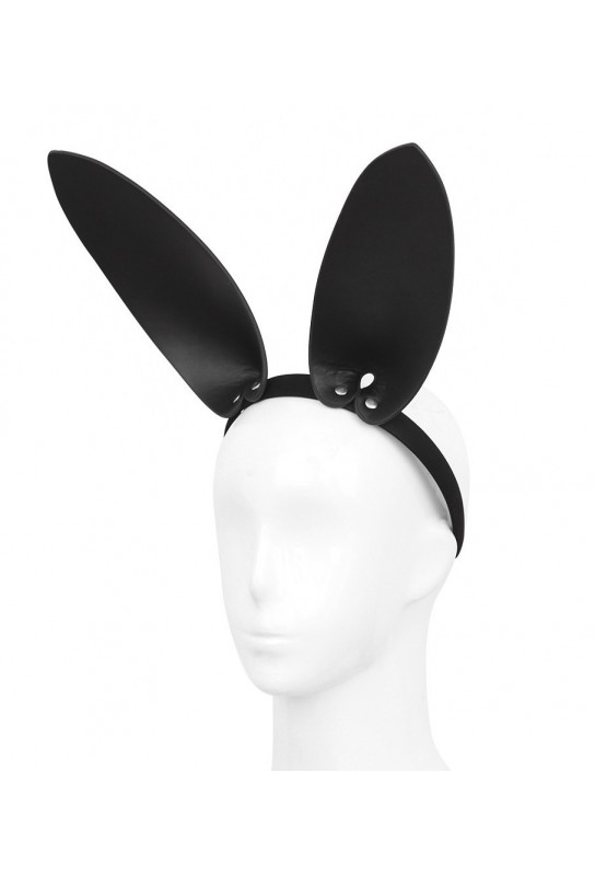Oreilles de lapin Bunny Simili noir 