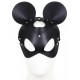 Masque avec Visage Souris Noir 