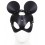 Masque avec Visage Souris Noir