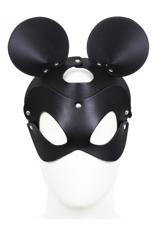 Masque avec Visage Souris Noir 