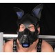 PUPPY SET OREILLES ET LANGUE EN CUIR BLEU 