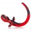 Plug Queue Puppy Tail Bulldog 11.5 x 6 cm Rouge