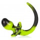Plug Queue Puppy Tail Bulldog 11.5 x 6 cm Jaune 