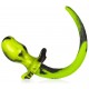 Plug Queue Puppy Tail Bulldog 11.5 x 6 cm Jaune 