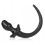 Plug Queue Puppy Tail Pug 8 x 4.4cm Noir