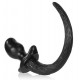 Plug Queue Puppy Tail Pug 8 x 4.4cm Noir 