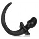 Plug Queue Puppy Tail Pug 8 x 4.4cm Noir 