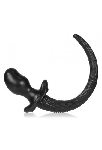 Plug Queue Puppy Tail Beagle 9.5 x 5cm Noir 