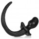 Plug Queue Puppy Tail Beagle 9.5 x 5cm Noir 