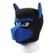 Masque Puppy Néoprène Dog On Noir-Bleu 