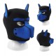 Masque Puppy Néoprène Dog On Noir-Bleu 