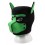 Masque Puppy néoprène Dog On Noir-Vert