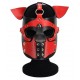 Masque Puppy Dog Ixo Noir-Rouge 