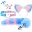 Kit Sm Mix Bondage Bleu-Rose 4 pièces