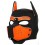 Cagoule Enjoy Puppy Noir-Orange