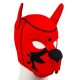 Cagoule Puppy Fox Néoprène Rouge-Noir 