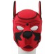 Cagoule Puppy Fox Néoprène Rouge-Noir 