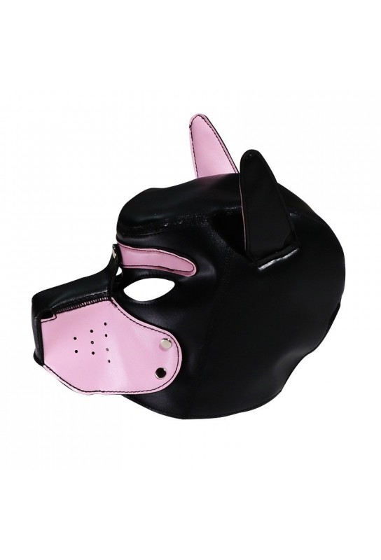 Cagoule Puppy Smart Noir-Rose 
