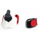 Masque Puppy 665 Blanc et Rouge 