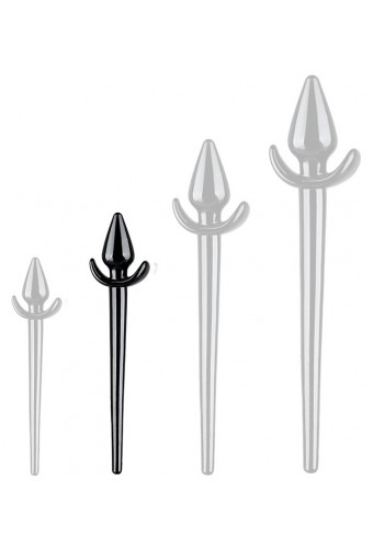 Plug Queue ZooTail M 8 x 4 cm - Queue 22 cm Noire 