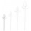 Plug Queue Zoo Tail S 6 x 2.5 cm - Queue de 16 cm Transparente