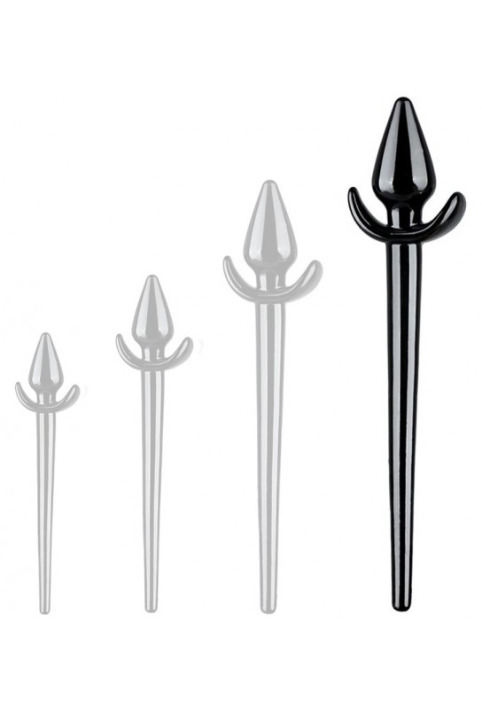 Plug Queue Zoo Tail XL 12 x 6 cm | Queue 30 cm Noire 