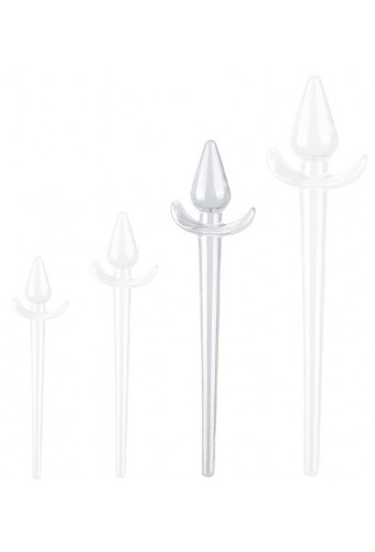 Plug Queue Zoo Tail L 10 x 5 cm - Queue 27 cm Transparente 