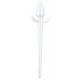 Plug Queue Zoo Tail L 10 x 5 cm - Queue 27 cm Transparente 