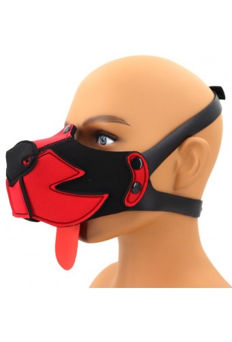Museau Puppy Muz Noir-Rouge 