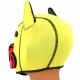 Cagoule Puppy Fox Néoprène Jaune-Rouge 