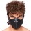Masque en cuir avec Zip
