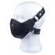 Masque en cuir avec Zip 