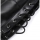Cagoule Double Layer Simili noire 