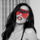 Masque SM Milan Noir et Rouge 