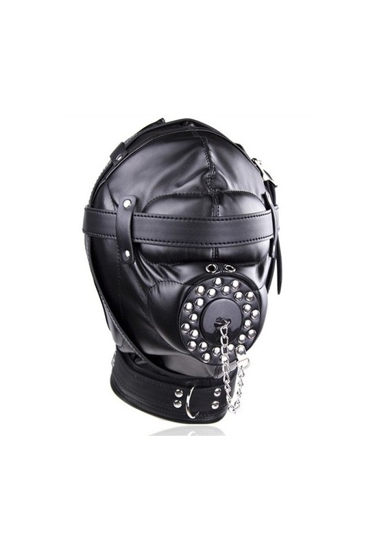 Cagoule Sensory Masked Simili noire 