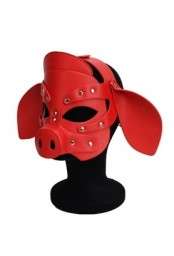 Masque Pig Grox Rouge