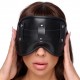 Masque en cuir rembourré Blind Up Noir 