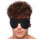 Masque pour les yeux en cuir 