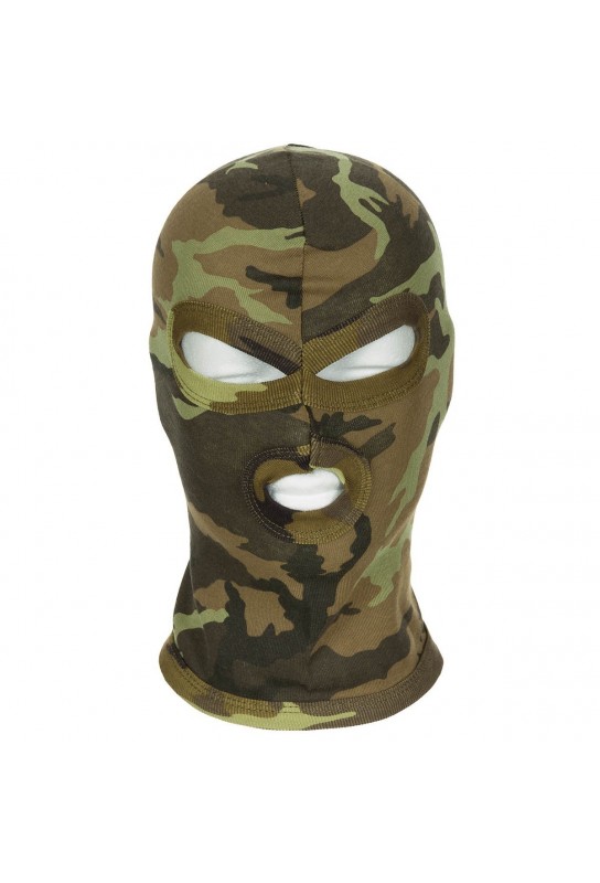 Cagoule Camouflage en coton 