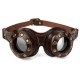 Paire de lunettes Motor Marron 