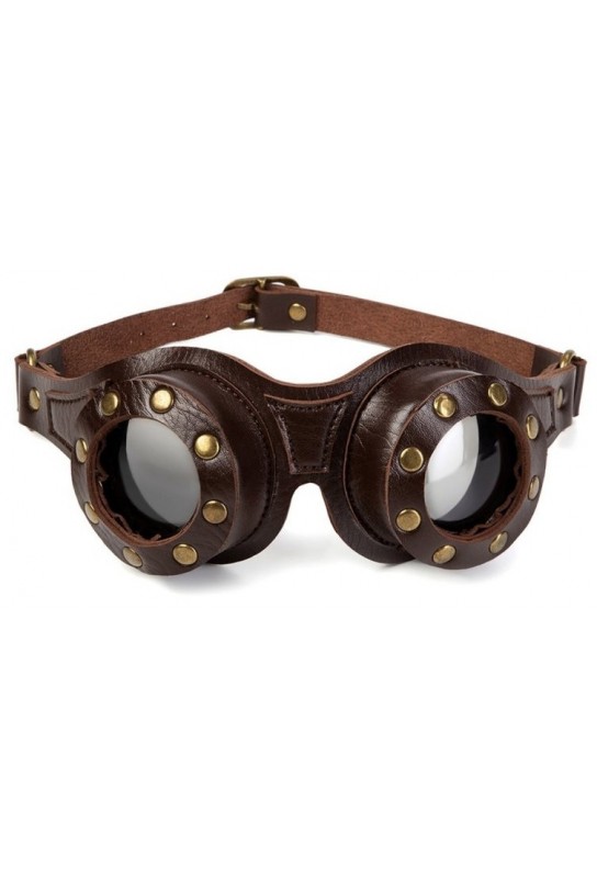 Paire de lunettes Motor Marron 