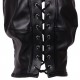 Cagoule Zip-Up Bondage Noire 