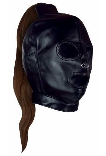 Cagoule Queue de cheval Brune Hood Tail 