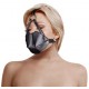 Muselière avec Bâillon Head Harness Noire 