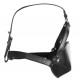 Muselière avec Bâillon Head Harness Noire 