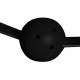 Muselière avec Bâillon Head Harness Noire 